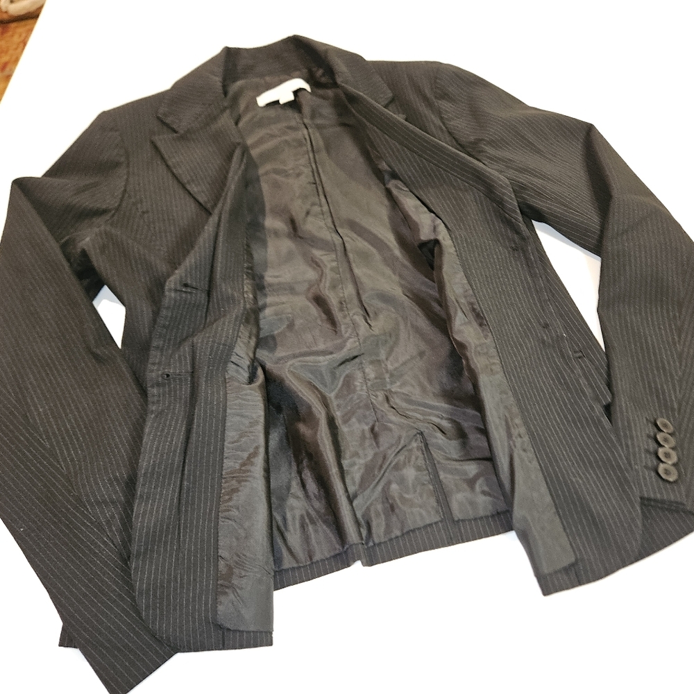 Women's NY&C Size 10 Lined Blazer Pinstripe-Matching Pants Listed Separtly